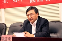 碑林区区委书记董劲威做交流发言